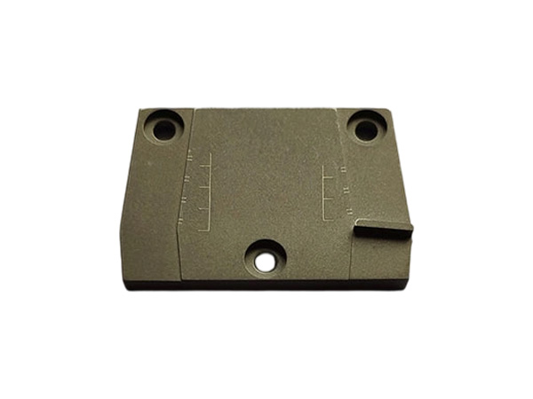 SUS316 sandblasted laser engraved base plate